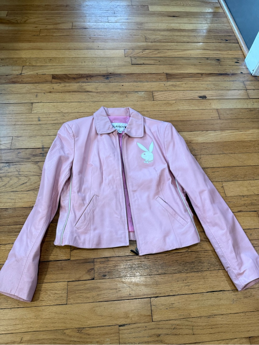 Vintage Leather Playboy Jacket